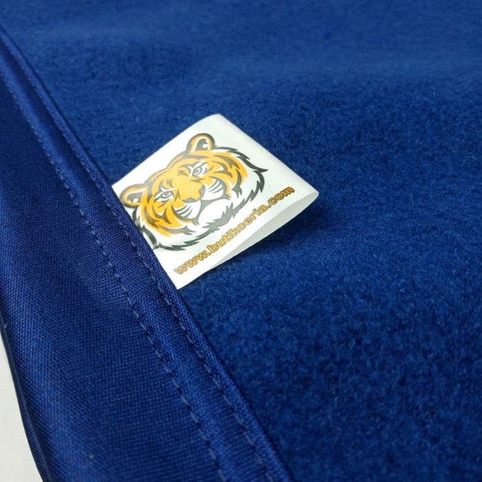 Selimut Hotel Budgeting Tiger Biru Dongker Flanel Polos Uk.160 X 200