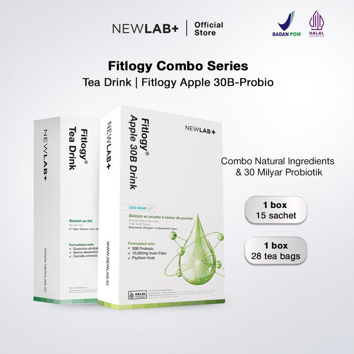 

Promo Terbatas Newlab Fitlogy Tea Drink & Apple 30B Drink Minuman Air Teh Minuman Serbuk Rasa Apel