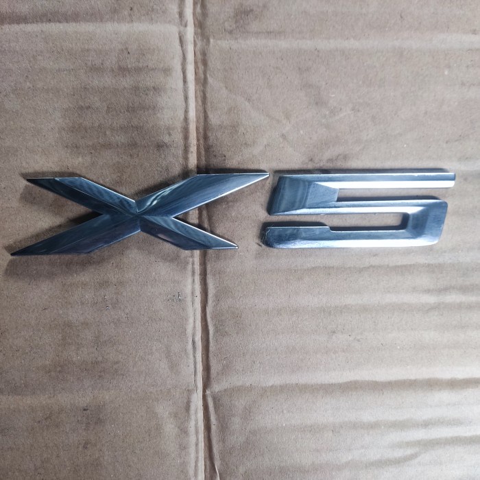 Logo Emblem Bagasi X5 Bmw Original Copotan