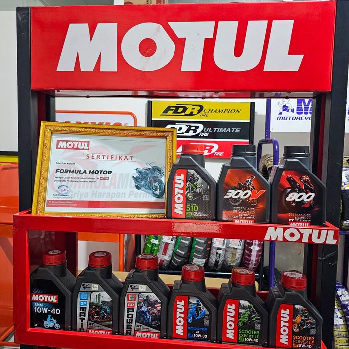 Motul 3100 Gold 4T All Series (Synthetic) Oli Mesin Premium Motor 4Tak Manual (Original Resmi Motul
