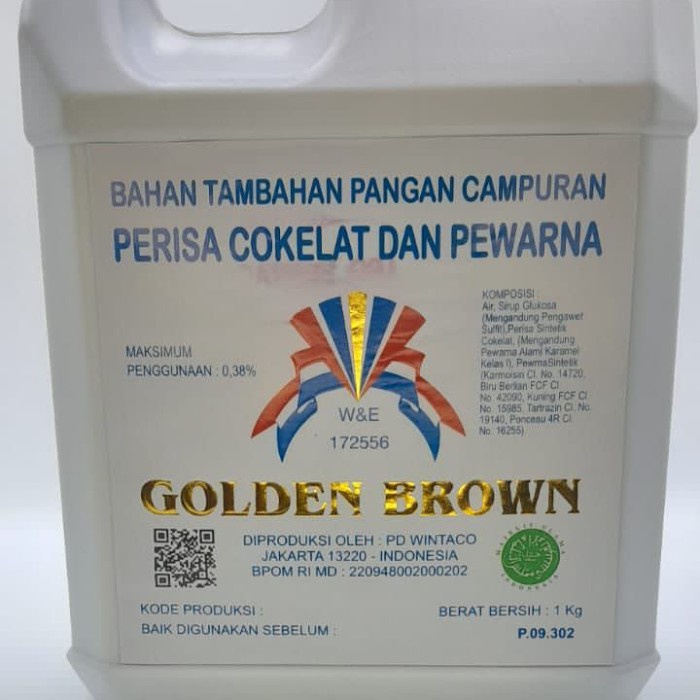 

COKLAT PASTA GOLDEN BROWN 1 KG KODE 855