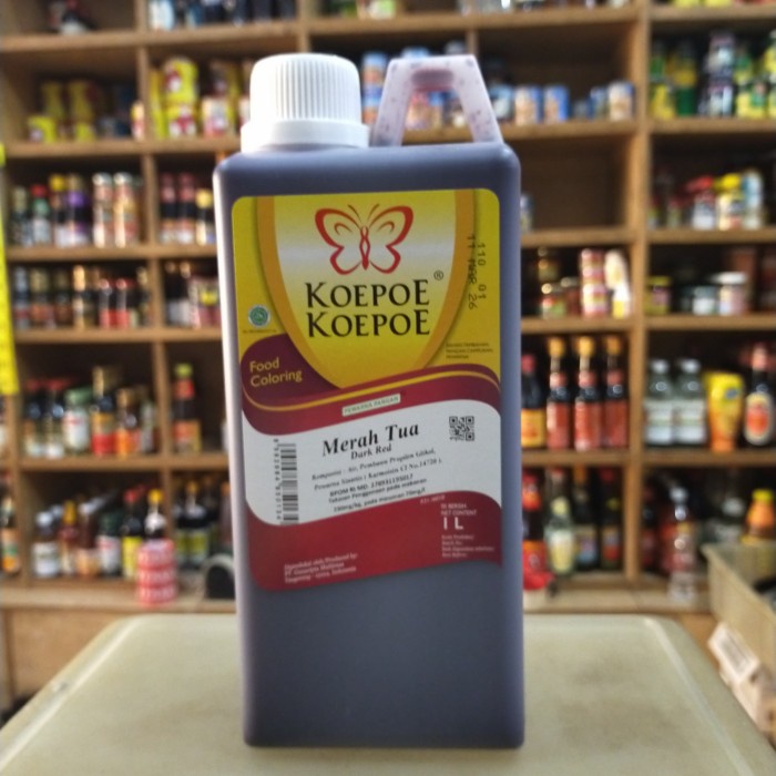 

PEWARNA KOEPOE KOEPOE MERAH TUA 1LITER KODE 715