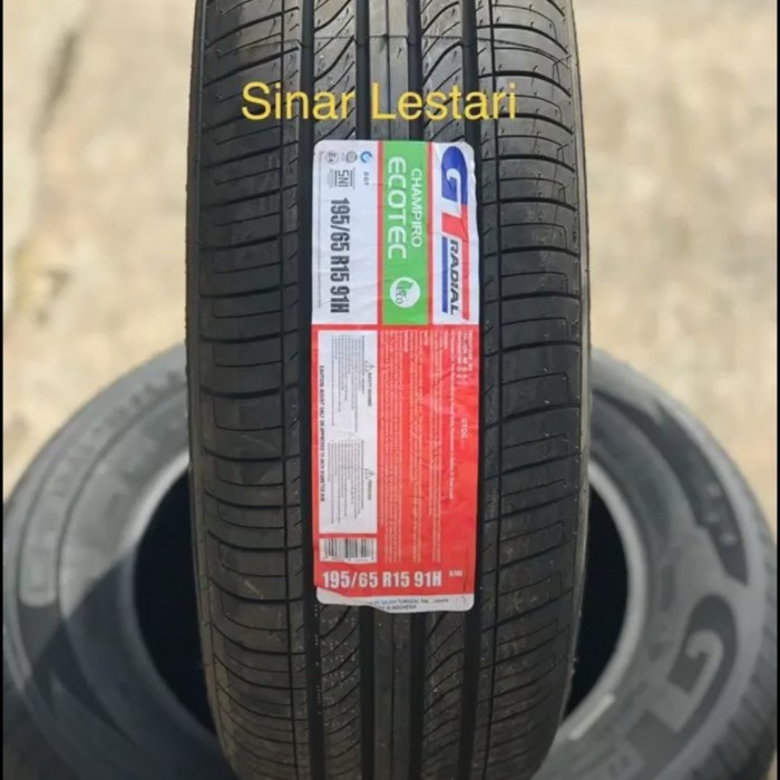 Ban Gt Radial Champiro Ecotec 195 65 R15 Ban Mobil Mobilio, Kijang Dll