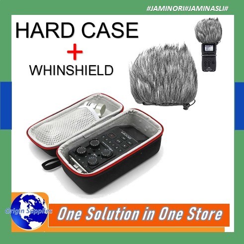 Bulu mikrofon Zoom H4 H5 H6 H8 H4n Pro zoom handy recorder + Case