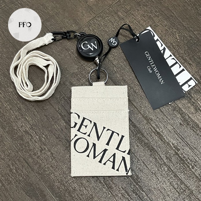 

[READY] Gentle Woman Office On Fire Cardholder Original ID Lanyard
