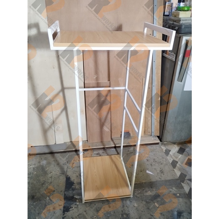 Rak Dapur Custom Untuk Dispenser Dan Microwave K086