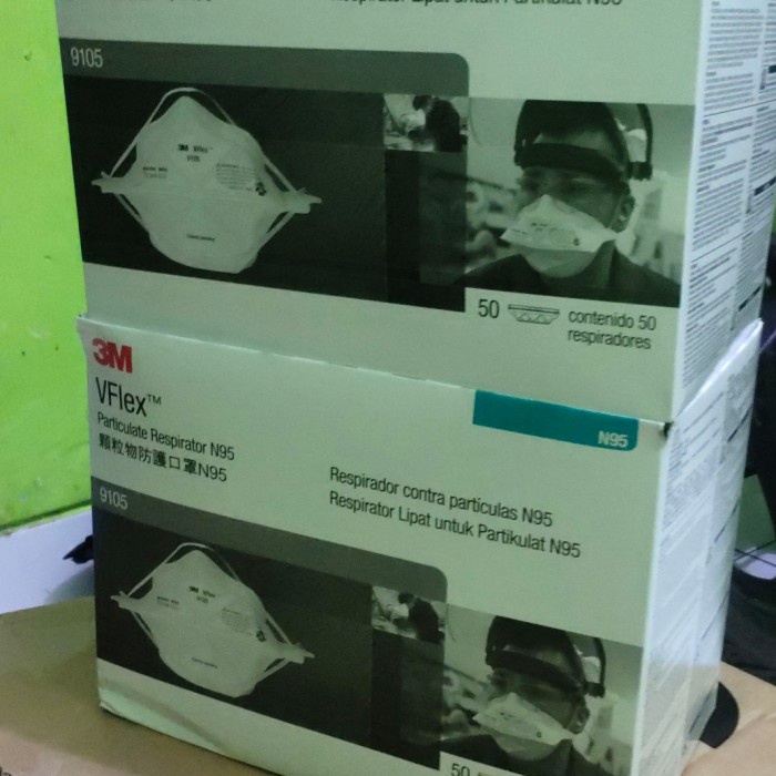 Masker 3M 9105 N95 particulate respirator