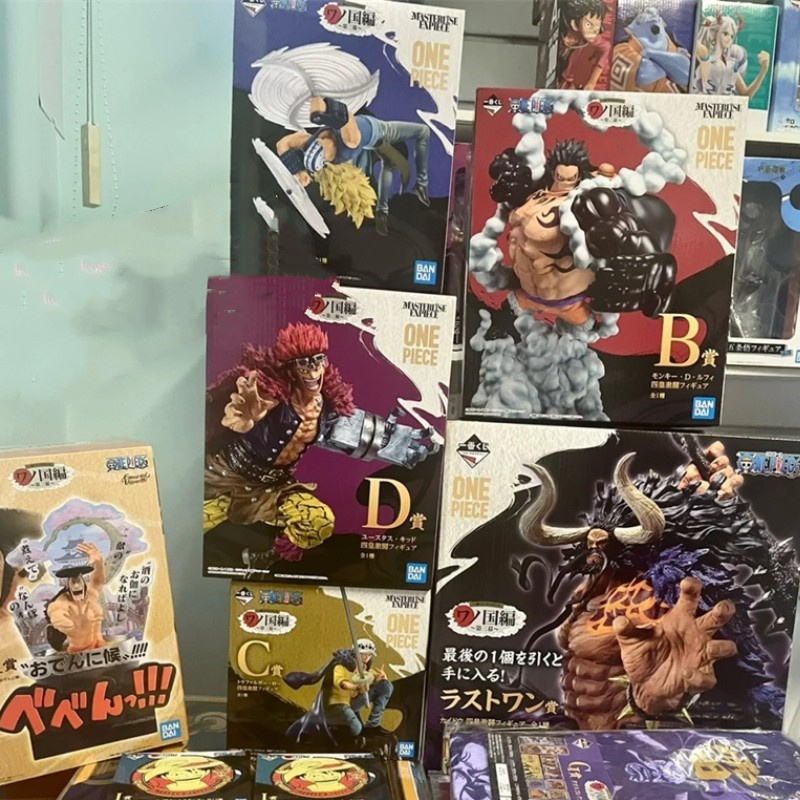 HAL Bandai Original Anime One Piece Ichiban Kuji Wano Country Luffy Zoro Kozuki Oden Eustass Kid Ror