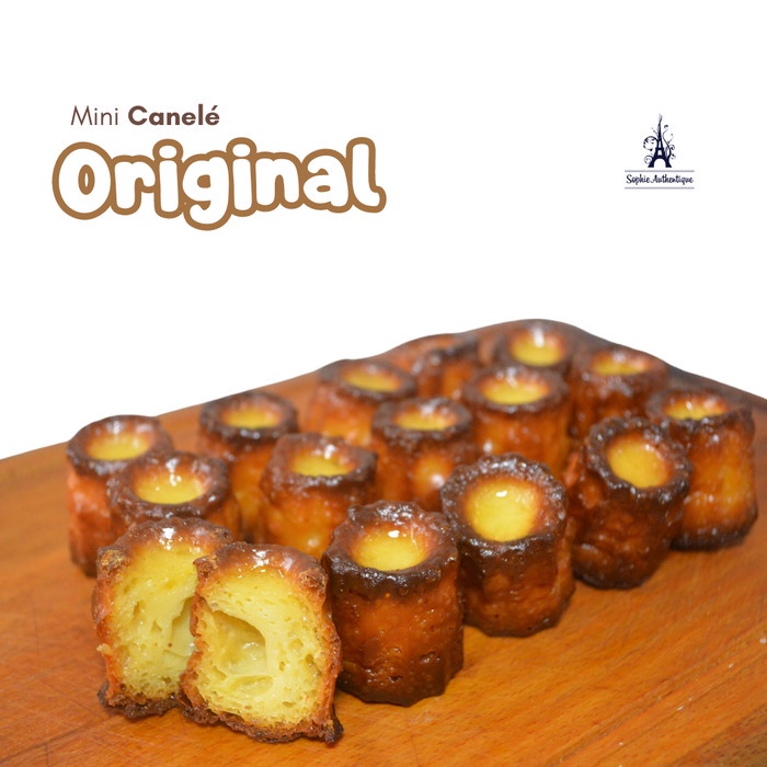 

CANELE MINI KUE MANIS BOX ISI 15 KODE 204