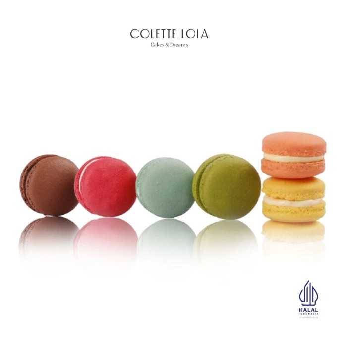 

COLETTE LOLA MIXED MACARONS - 6 PCS KODE 200