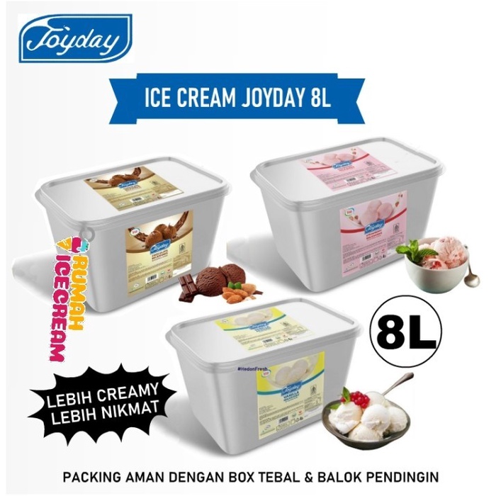 

ICE CREAM JOYDAY 8 LITER KODE 51