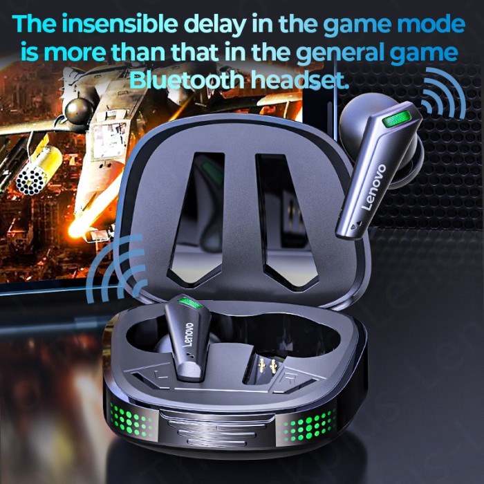 Lenovo Xt85 True Wireless Bluetooth Headphone Tws Gaming Earphone