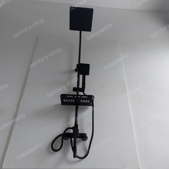 Paloma - Shower Tiang Set Panas Dingin Hitam / Shower Colum Black Series