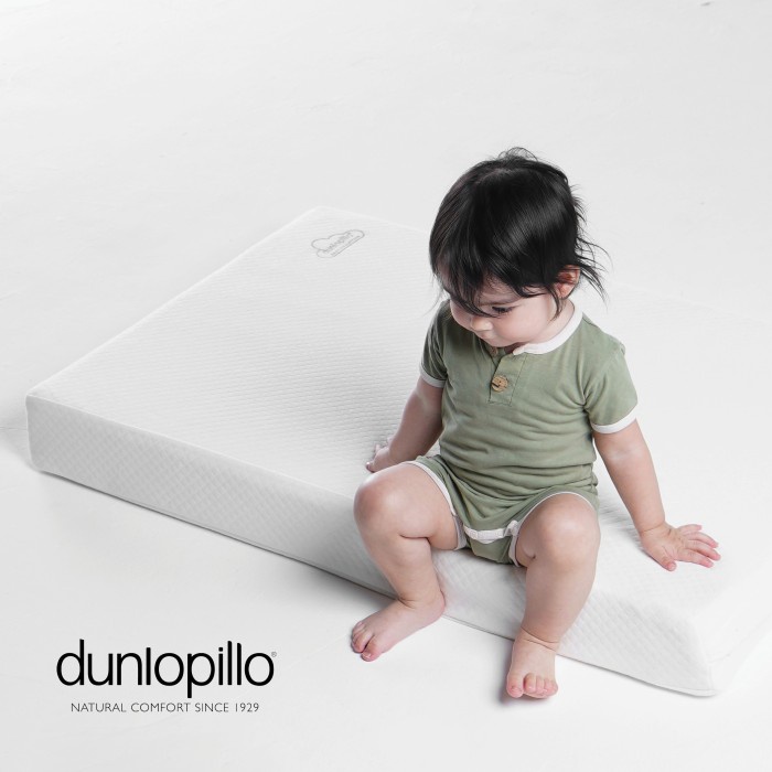 DUNLOPILLO LATEX BABY MATTRESS ( KASUR BAYI 100% NATURAL LATEX )