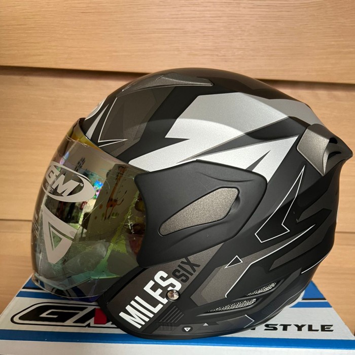 Gm Fighter Six Miles - Black Silver Doff - Sv