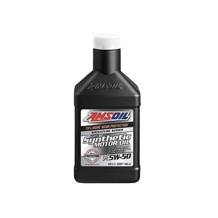 Oli Amsoil Signature Series 5W50 Liter Quartz