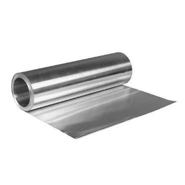 MOXER TERLARIS SENG ALUMINIUM ROLL 0,30 MM TINGGI 1 M METERAN / SENG ALUMUNIUM BISA COD