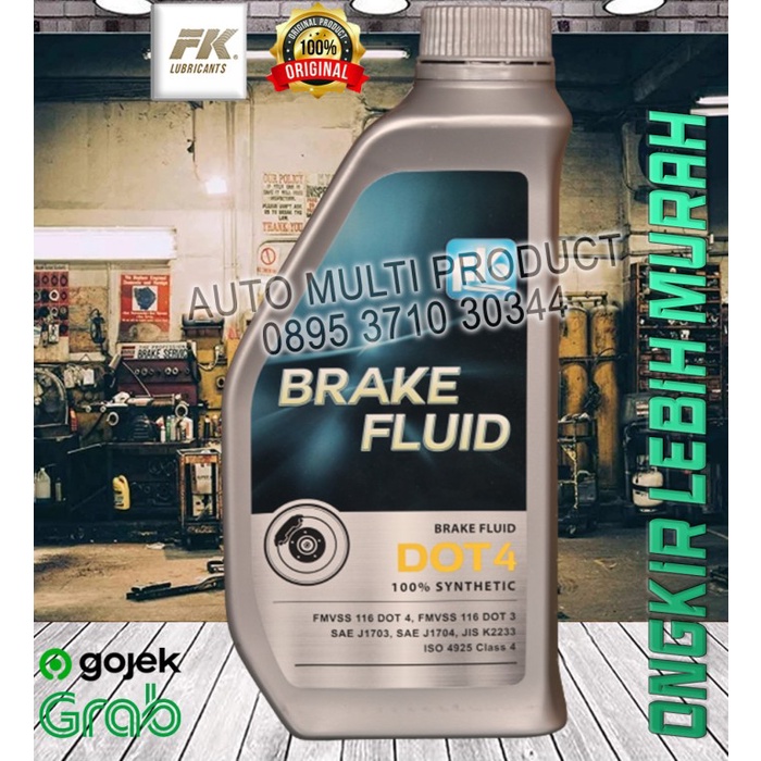 Oli, Oli Fk, Oli Rem Mobil, Motor, Dot 4, 1 Liter