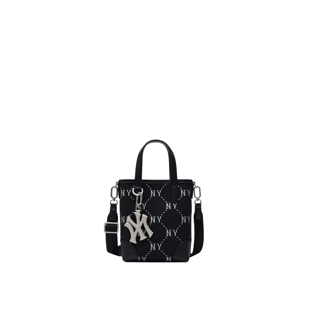 Dia Monogram Jacquard Mini Cross Bag - NY Yankees Black