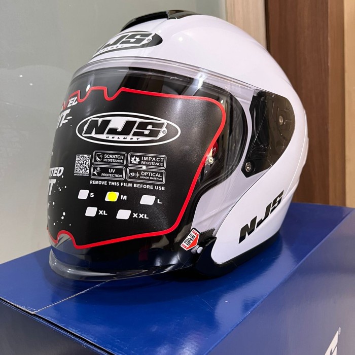 Njs Kairoz White - Half Face