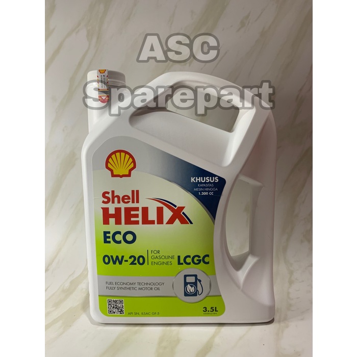 Oli Shell Eco 0W-20 Galon Original