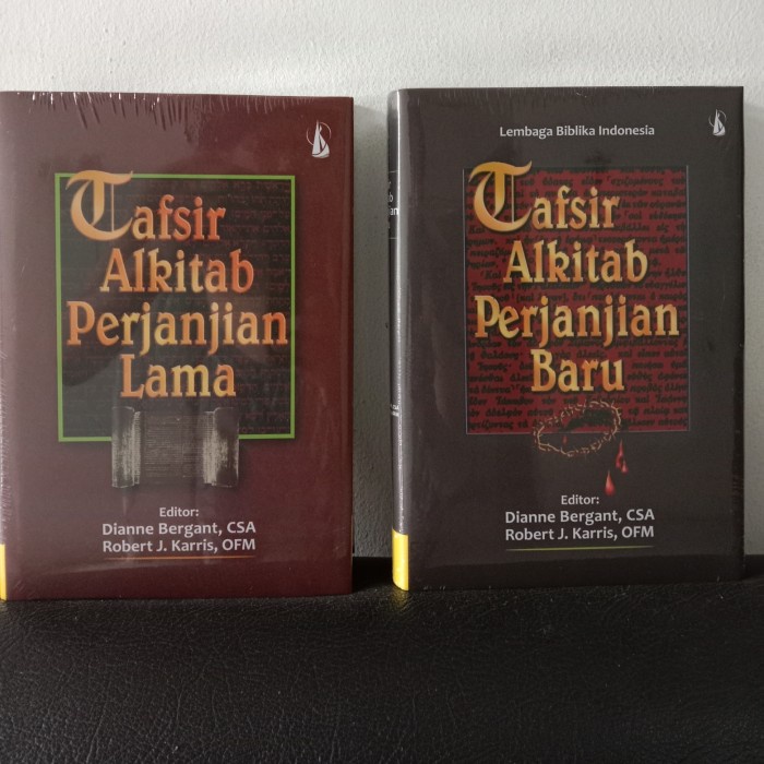 

Ready Paket Buku Tafsir Alkitab Perjanjian Lama Dan Baru