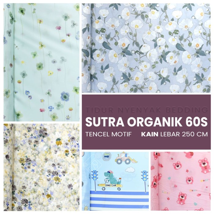 KAIN SUTRA BAMBOO 60S MOTIF ANAK LEBAR 250 CM PART 9