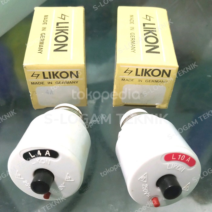 Sekring Otomatis 4A 10A Likon Sekering Listrik Asli Germany