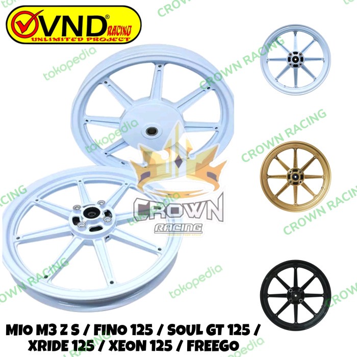 Velg Vnd Crypto Ring 14 Mio M3 Z S / Soul Gt 125 / Xride 125 / Freego