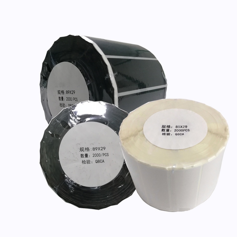 LIM Per Roll Cellphone Imei Stickers Thermal Imei Label Barcode Label Direct Print in Black White Tr