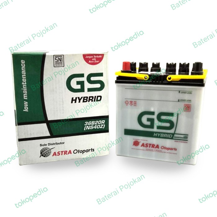 Accu Aki Mobil Avanza Xenia Rush Grandmax Carry Gs Astra Hybrid Ns40Z