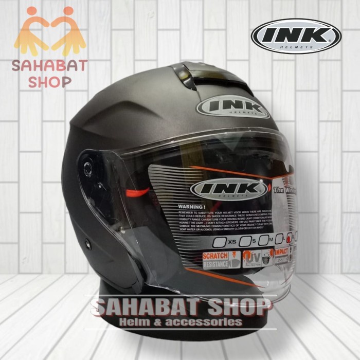 Helm Ink Dynamic Solid Gun Metal Doff