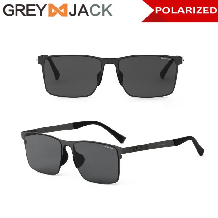 HOT SALE Grey Jack Kacamata Sunglasses Polarized Alumunium Magnesium 8512