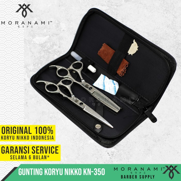 Gunting Rambut Set Koryu Nikko Gunting Potong Dan Sasak Rambut Kn-350