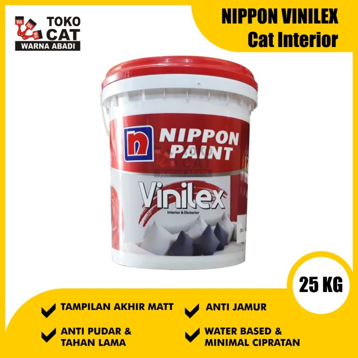 Cat Tembok Vinilex 25 Kg