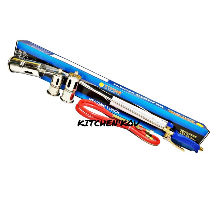 Heating Torch Gas Lpg+Selang Panjang Tora - Heating Torch Ht7015