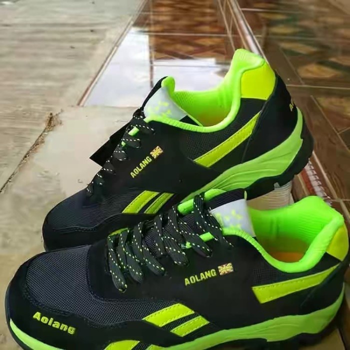 Sepatu Safety Fashion Pria Model Sport Aolang Jari Safety Shoes #24