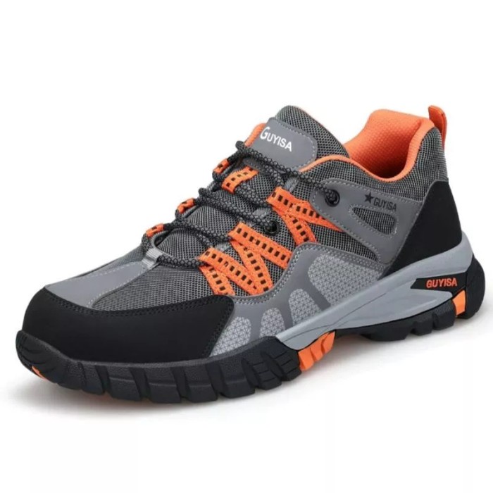 Safety Shoes Sporty Sepatu Safety Import 110 Depan Besi Pria Wanita