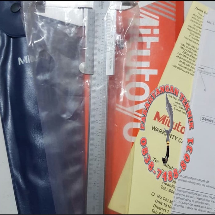 Mitutoyo Vernier Caliver Jangka Sorong Manual Size 8 Inch
