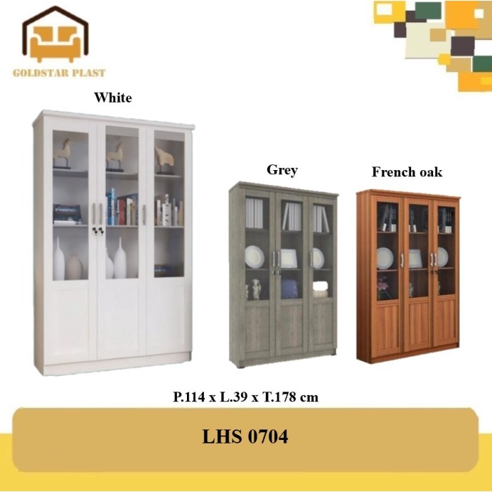 

Lemari Buku / Lemari Hias / Lhs 0704 0702