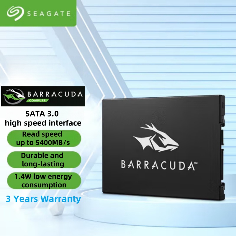 ARTA Seagate BarraCuda SATA Series 256GB 512GB 1TB 2TB SSD SATA3.0 Interface Desktop Laptop Hard Dri