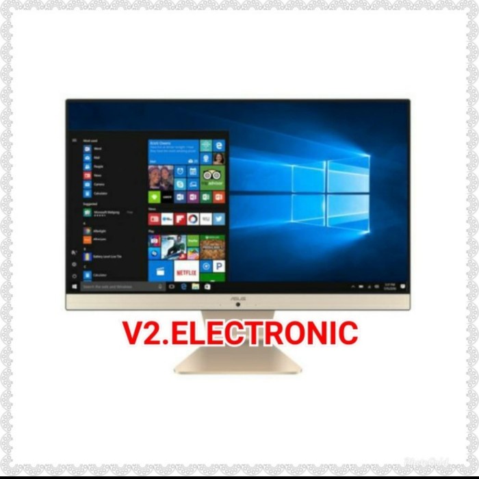 Asus V222Uak All In One Intel Core I3-8130U 4Gb Ssd 256Gb Win10