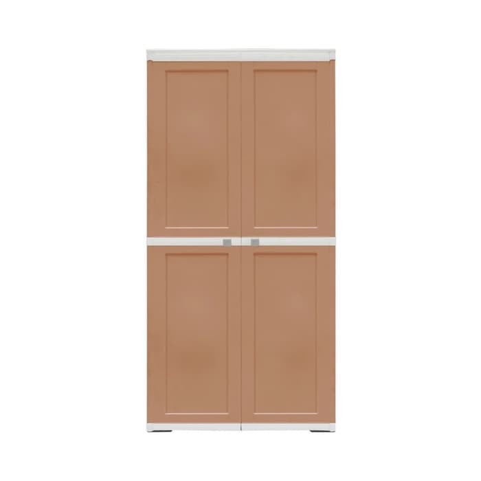 Lemari Plastik Club Spectra Large Premium Quality - Putih / Slchd