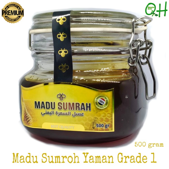 

Promo Terbatas Madu Sumroh Yaman 1 Kg Madu Sumrah Grade 1 Madu Premium Arab Yaman Aman