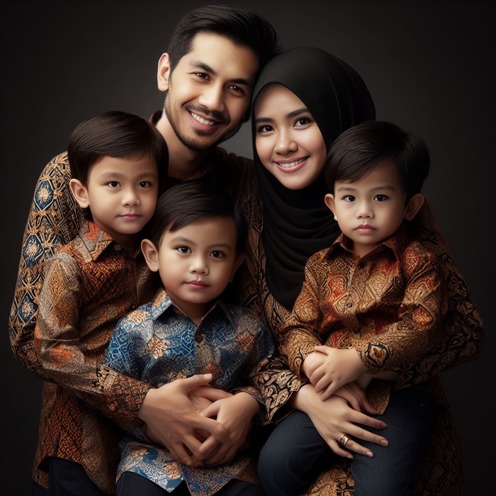 Sale Terbatas Custom Foto Karikatur Wajah Foto Keluarga Kado Hadiah 3D Aman