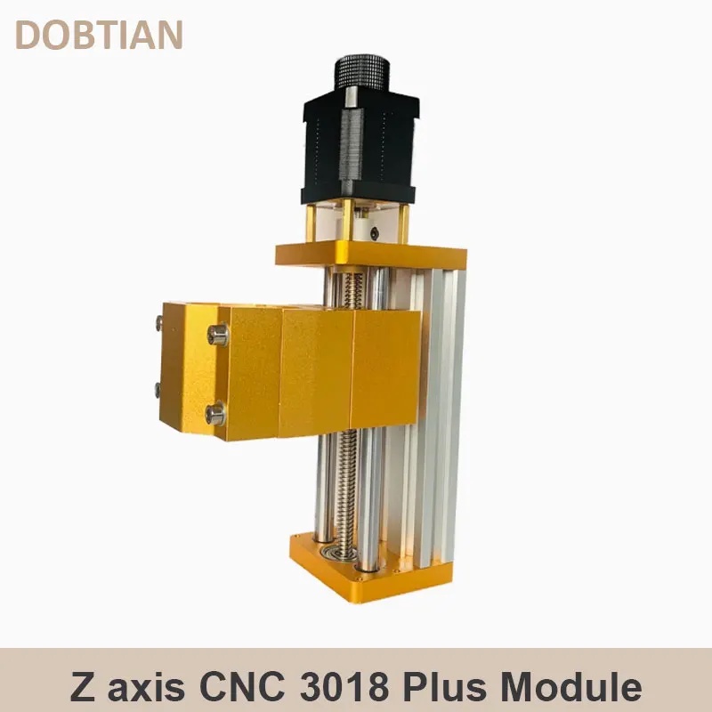 ROD Z axis CNC 3018 Plus Module Aluminum 52mm Z Axis Sliding Table Support 300W/500W Spindle Apply F