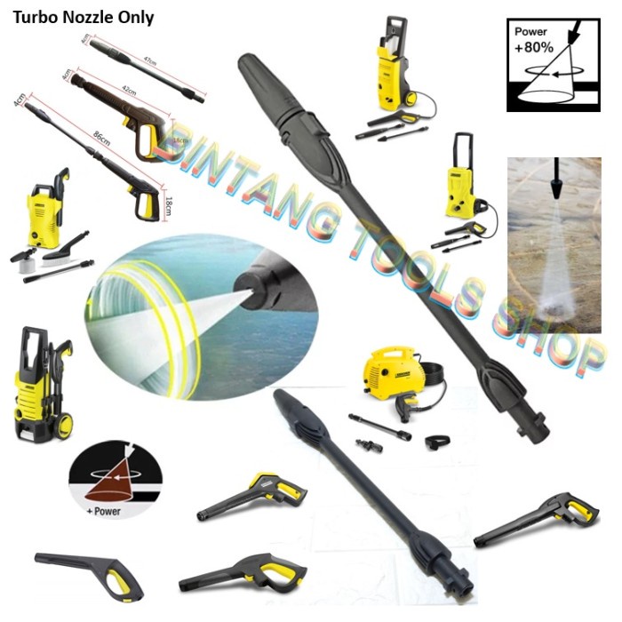 TURBO NOZZLE TN17 DIRT BLASTER ROTOR NOZZLE FOR KARCHER K1 K2 K3 K4 K5