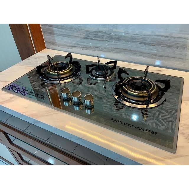 KOMPOR TANAM / KOMPOR GAS 3 TUNGKU NIKO RLECTION RROR