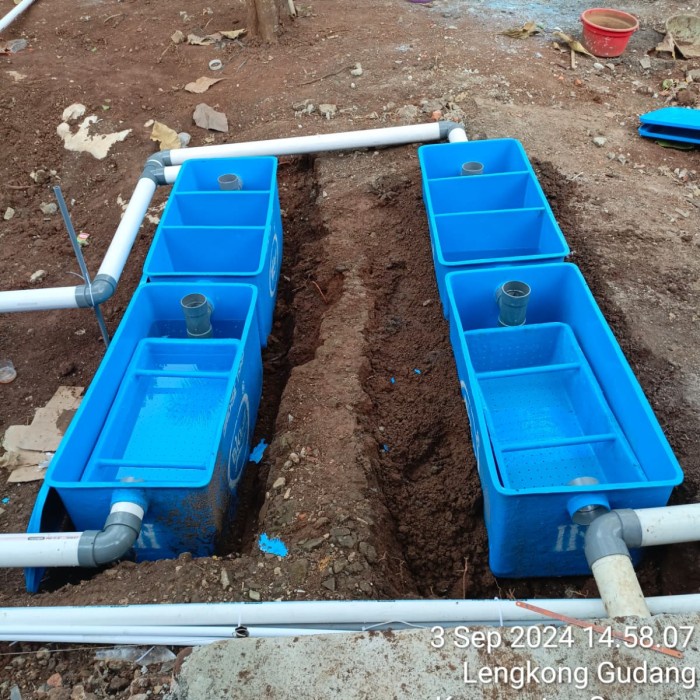 ALAT PENYARING LEMAK , GREASE TRAP , FIBER TAHAN LAMA KAP.100 L