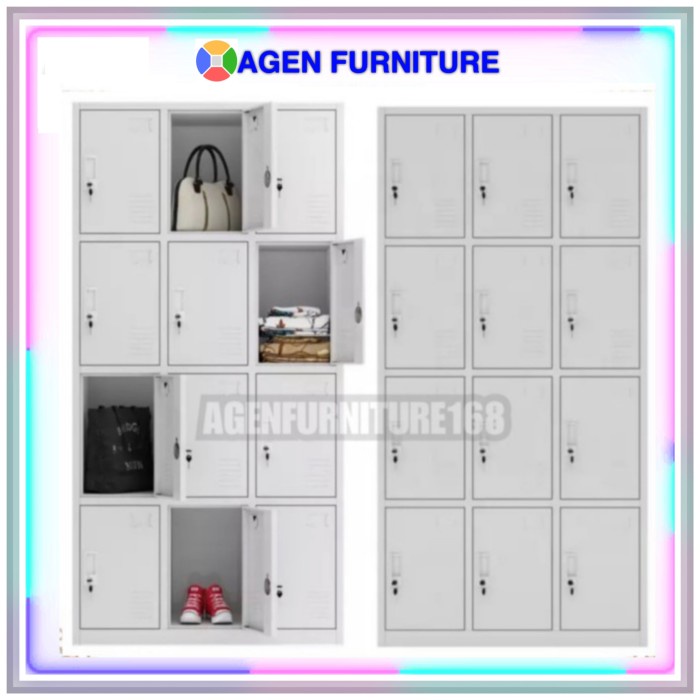 

Locker Cabinet Besi 12 Pintu Lk012K